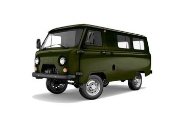 СГР 2-х местный грузовой остекленный фургон с полками Зеленый неметаллик 2024