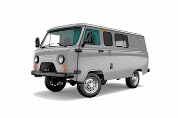 СГР 5-ти местный грузовой остекленный фургон  Светло-серый неметаллик 2024